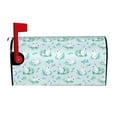 thumbnail image 2 of Lsque Rabbit And Dragonfly Mailbox Cover Standard Size ,Magnetic Mailbox Covers Post Wraps Letter Box Cover -21x18 in, 2 of 9