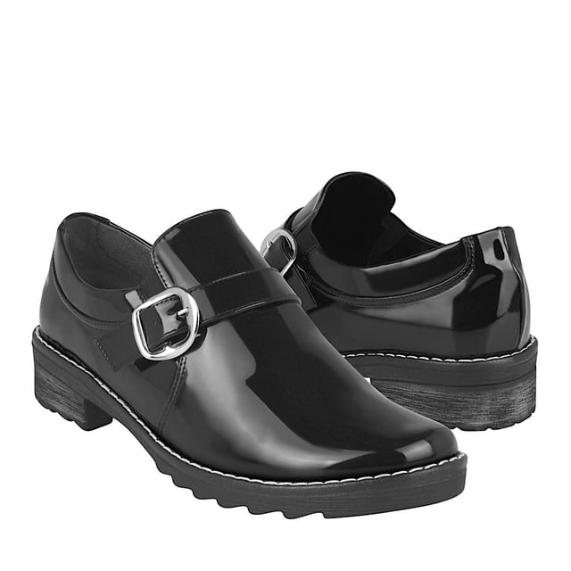 ZAPATOS DAMA STYLO 9062 CHAROL NEGRO