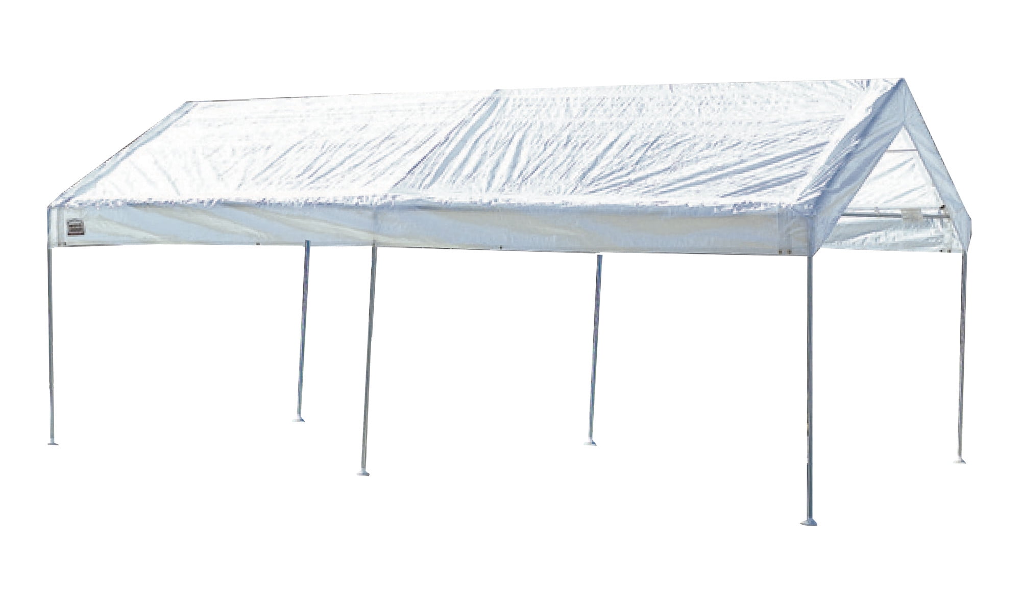 ACE Moto Shade Polypropylene 6 Leg Carport Canopy 20 ft. L x 10 ft. W