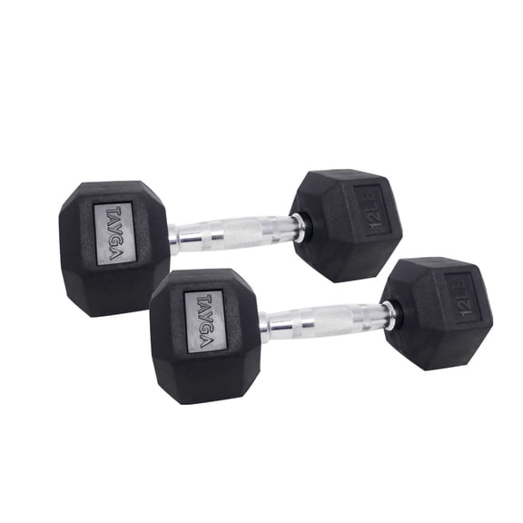 Par Mancuernas Hexagonales Tayga  12 Lb