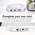 thumbnail image 2 of Hub Dock and Stand Hub Macally para Mac mini M4 con puertos USB-A 2.0, 2 of 8
