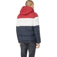 thumbnail image 3 of Chaqueta Tommy Hilfiger clásica con capucha para hombre, color rojo y blanco, 3 of 3