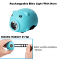 thumbnail image 5 of Luz de Bicicleta Recargable Tipo C con Forma de Cerdo para Niños, Accesorio de Ciclismo Tipo Cerdito C, 5 of 5