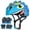 Blue Set, variant on VICTGOAL Toddler Kids Bike Helmet Lightweight Children Dinosaur Bicycle Helmet for Boys and Girls Age 3-8 for Multi-Sport Scooter Cycling Skating