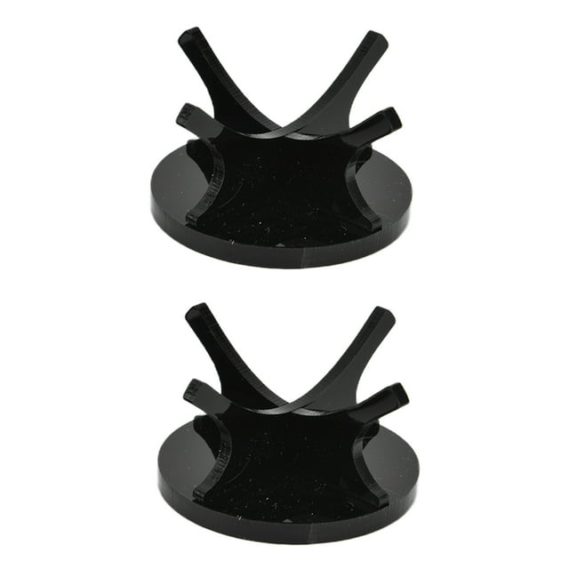 Présentoir de Baseball, Support de Support de Ballon Durable pour Décorer la Pièce pour Stabiliser la Balle Transparente 2 Pièces, Noire 2 Pièces, Blanche 2 Pièces