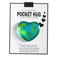 thumbnail image 2 of Linnome Valentines Glass Heart Pocket Gift Small Keepsake For Mom Lovers And Special Occasion Gifting, 2 of 2