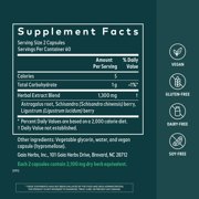 Gaia Herbs Astragalus Supreme - Immune & Antioxidant Support* - Herbal Supplement with Astragalus Root, Schisandra Berry & Ligustrum - 120 Vegan Liquid Phyto-Caps (60 Servings)