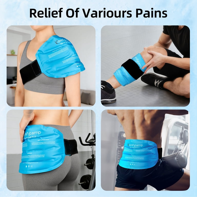 Comfytemp Large Reusable Gel Ice Pack for Back Pain photo 8