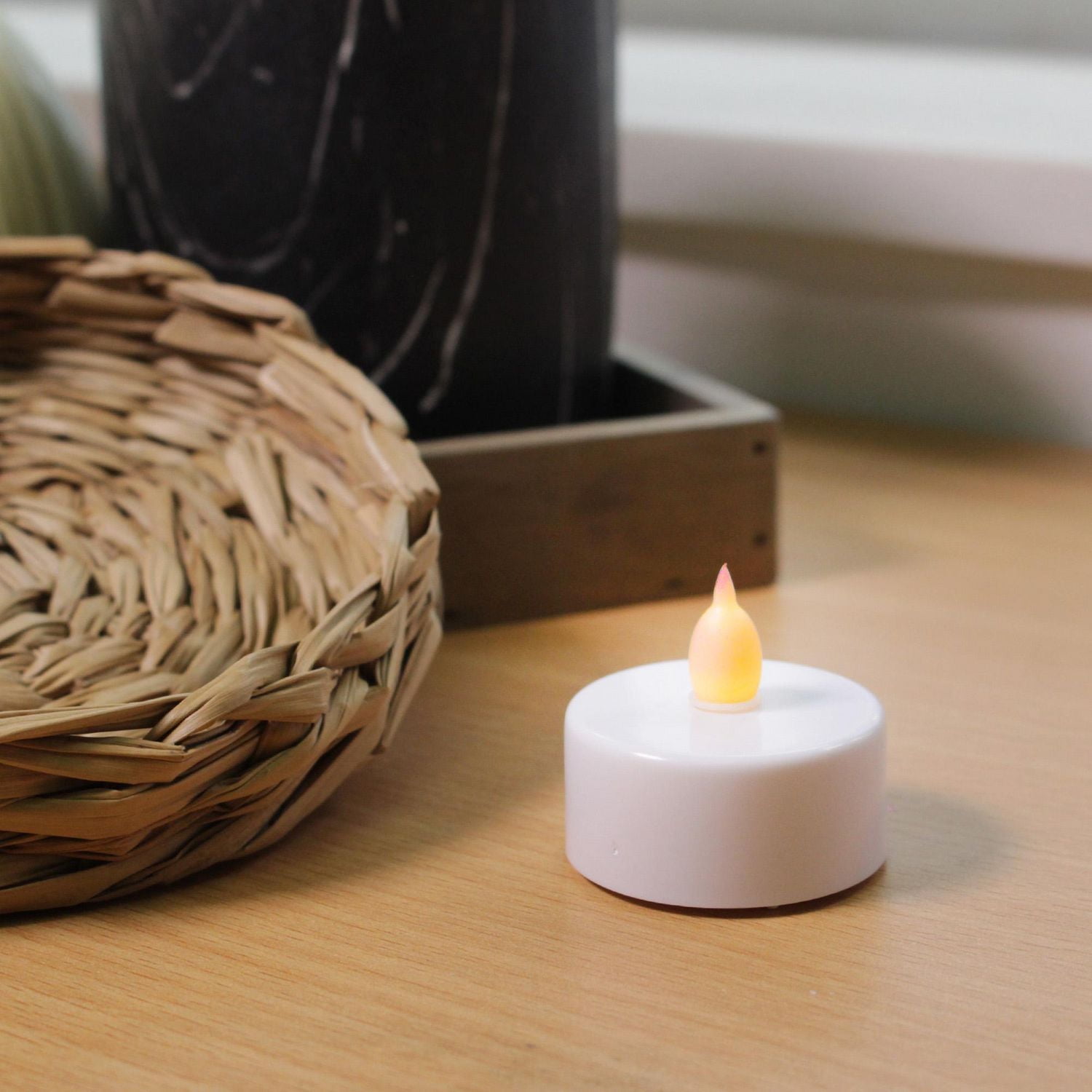 Mainstays 6PK LED Tealights, Pack of 6