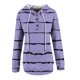 thumbnail image 5 of ICHUANYI Clearance Women's Fashion Printed Pocket Long Sleeve Blouse Casual Tops Sweatershirt Button Hoodies(Purple, XXL) ICHUANYI WER2023081200749, 5 of 6