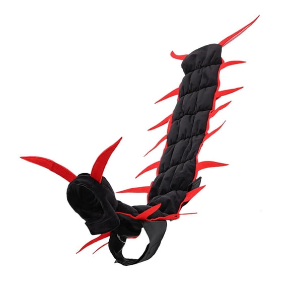 ZELVINN Funny Centipede Pet Costume, Adjustable Dress up Outfit for Cats with Headpiece and Multi Leg Body for Holiday Party