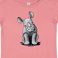 thumbnail image 4 of Inktastic Curious Rhinos Boys or Girls Baby T-Shirt, 4 of 5