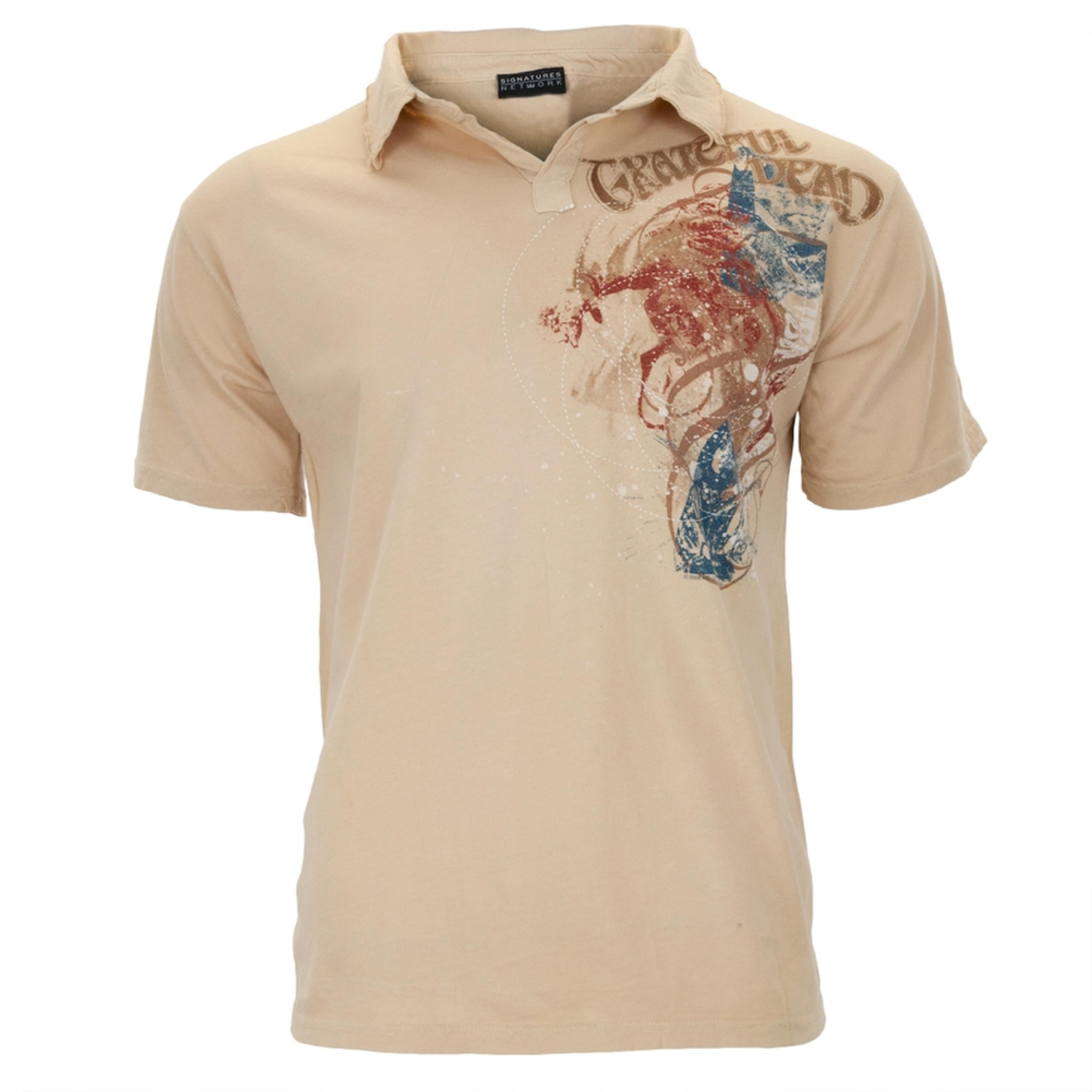 grateful dead polo golf shirt