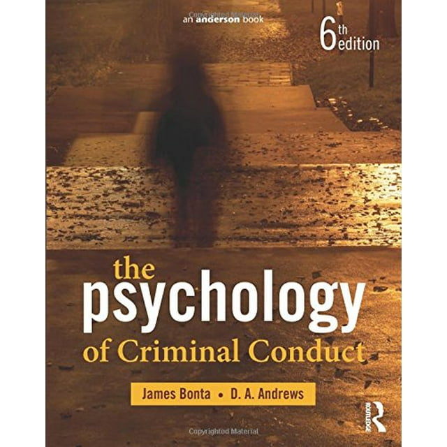 La Psychologie de la Conduite Criminelle
