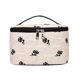 thumbnail image 1 of Makeup Bag Cosmetic Bags for Women Travel Makeup Organizer Case with Mesh Pockets, Beige, 1 of 4
