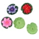 thumbnail image 3 of Almohadilla de espuma para piscina, 5 piezas de plantas artificiales para estanque, plantas artificiales para estanque, almohadillas de lirio para piscina, materiales ecológicos, 3 of 12