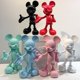 thumbnail image 4 of Disney-figuras de acción de dibujos animados de Mickey Mouse para niños, modelo de resina, muñeca decorativa de Mickey Love, adornos para el hogar, juguetes para niños, 29cm, 4 of 4