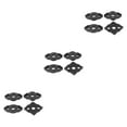 thumbnail image 4 of Transemion 2set Ergonomic Woodworking Corner Routing Templates For Precise Results Widely Used High Hardness black 3Set, 4 of 6