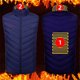 thumbnail image 4 of Bloque de Carga Usb, Cremallera Unisex un Control 2 Zona de Calefacción de Algodón Chaqueta, Caliente Chaqueta de Vestido para Hombre, 4 of 5