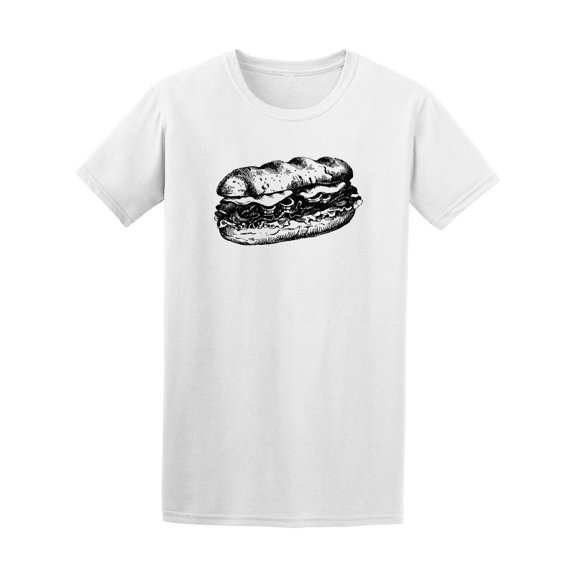 Big Burger Gray Tee Men's -Image by Shutterstock