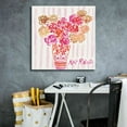 thumbnail image 5 of Epic Graffiti 'Boudoir Blooms' by Kait Roberts, Giclee Canvas Wall Art, 26"x26", 5 of 8