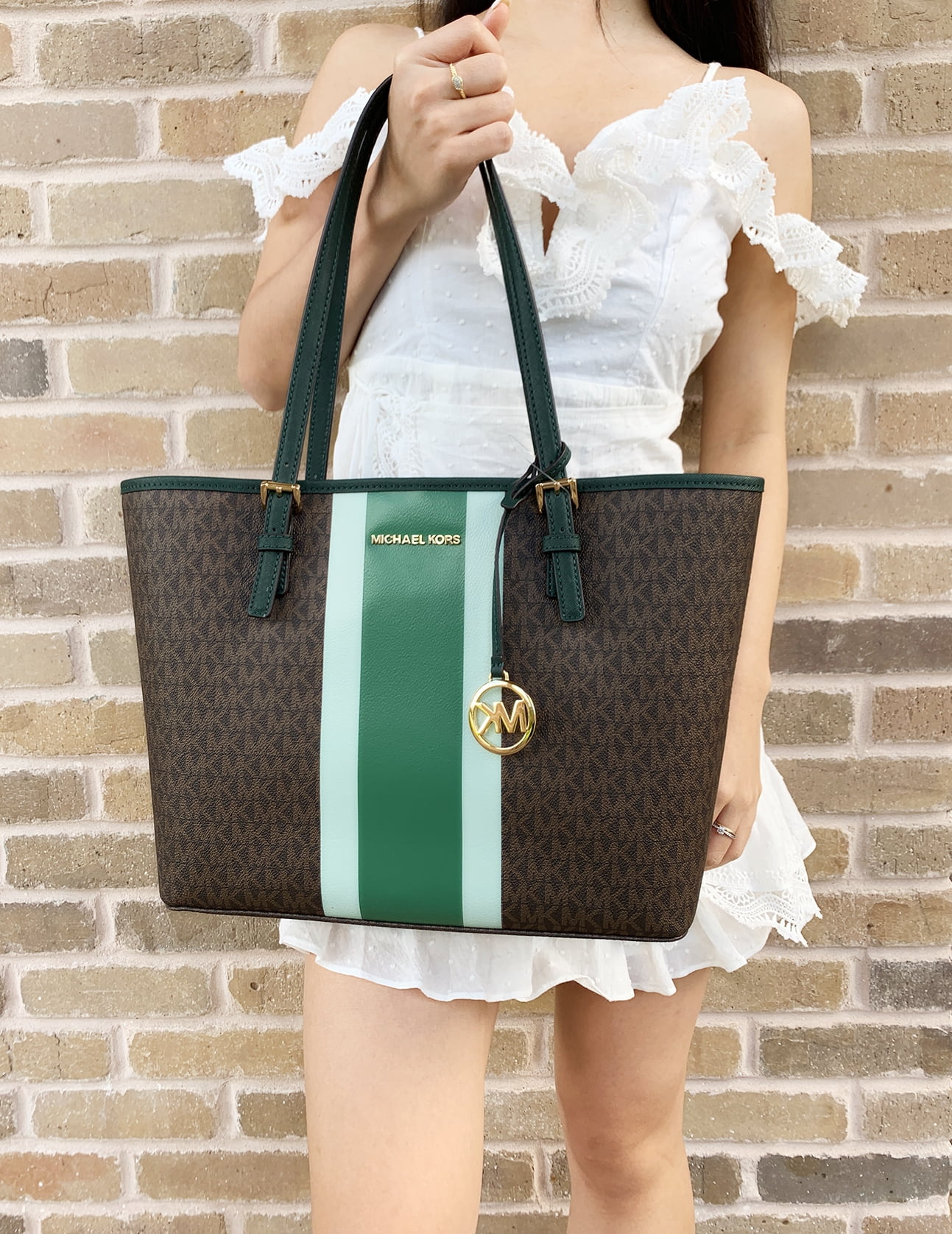 bolso tote jet set michael kors