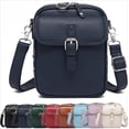 thumbnail image 1 of Collaboraten1 Crossbody Leather Bag, Urvashi Crossbody Leather Bag for women, with Built in Wallet, Vintage Anti-Theft, 1 of 8