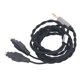 thumbnail image 1 of Cable de actualización de sonido de repuesto ANGGREK 3,5 mm Cobre Plateado para HD580 HD660 HD6XX, 1 of 7