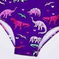 thumbnail image 3 of Girls Swimwear Kids Bathing Suits Baby One-Piece Dinosaur Pattern Swimsuits for Age 4-9Y, 3 of 6