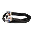 thumbnail image 2 of Cable de audio balanceado Dual Xlrf a Dual Xlrm de Audio2000 (ADC203G), 2 of 2