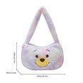 thumbnail image 2 of Bolso Mujer Casual Hobo Animal Patrón Felpa Ocio Bolso Monederos (5), 2 of 8