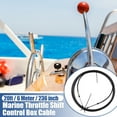 thumbnail image 2 of 1pcs 20ft 236 Inch Marine Type 3300 / 33C Throttle Shift Remote Control Box Cable for Yamaha Outboard Engine Boat Black, 2 of 6