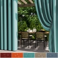 thumbnail image 1 of MesaSe Rideaux d'Extérieur pour Patio Imperméables Isolés Bloquant la Chaleur et la Lumière, Draperies Résistantes à la Décoloration, Rideau Épais pour Balcon, Pelouse, Jardin, 1 Panneau, 1 of 8