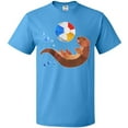 thumbnail image 3 of Inktastic Cute Otter and Beachball T-Shirt, 3 of 5
