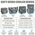 thumbnail image 6 of Yachter's Choice 50053 Soft Cooler with Adjustable Padded Should Strap and..., 6 of 6