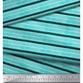 thumbnail image 3 of Soimoi Modal Satin Fabric Stripe Block Fabric Prints by Yard 42 Inch Wide, 3 of 3