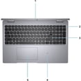 thumbnail image 4 of Dell Precision 3000 15.6" FHD Laptop, Intel Core i7-11850H, 32GB RAM, 512GB SSD, Windows 10 Pro, Titan Gray, 4 of 28
