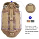 thumbnail image 3 of Tactical Dog Harness Military No Pull Pet Harness Vest For Medium Large Dogs Training Hiking Molle Dog Harness With Pouches ShopWise Round, 3 of 27