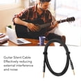thumbnail image 3 of Mogami Gold Instrument Cable 6ft, 1/4in TS Male Plugs, Gold Contacts, Straight Connectors, Clear Sound Transmission, 3 of 8