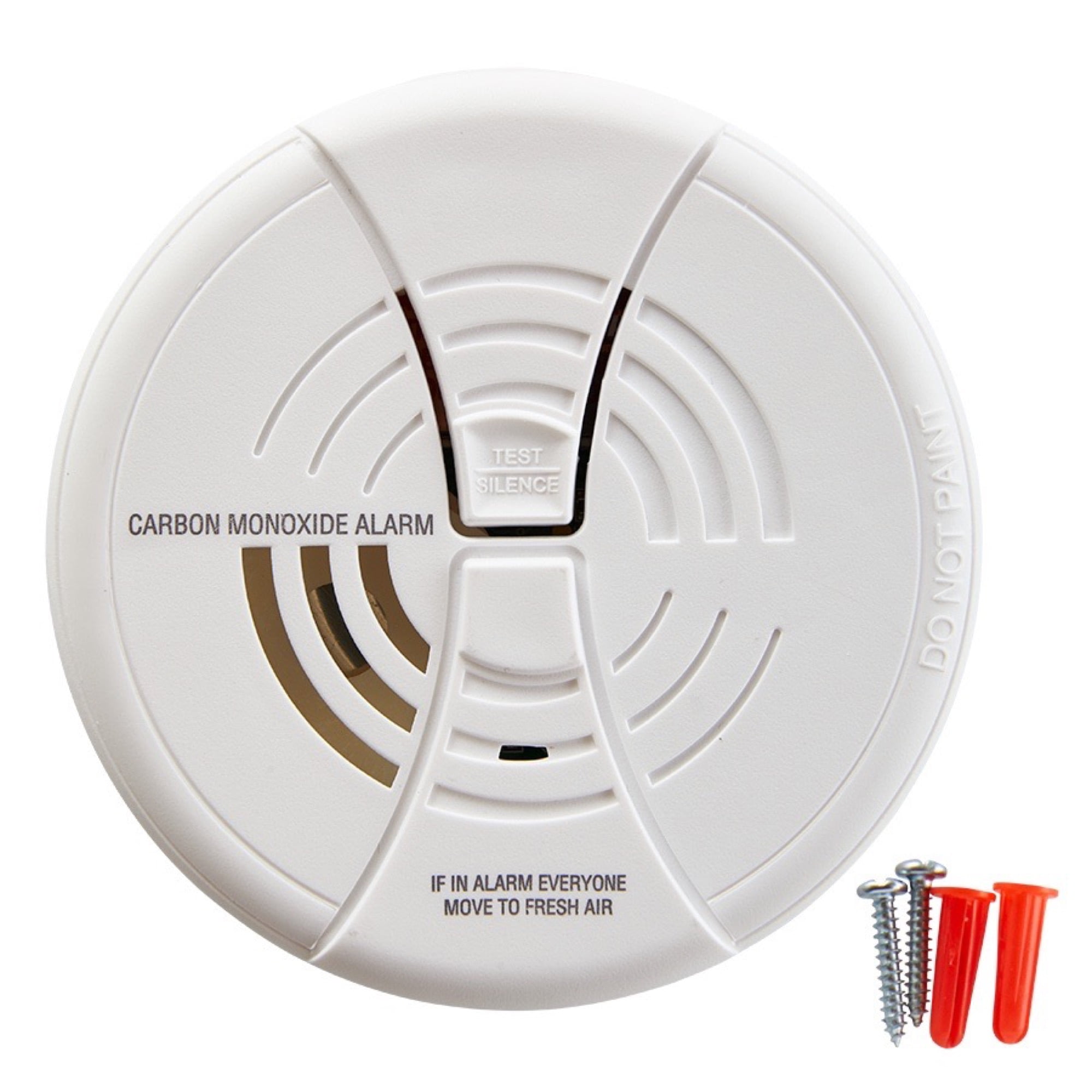Brk Co250 Battery Operated Carbon Monoxide Detector With 9 Volt Battery Two Silence Features Walmart Com Walmart Com
