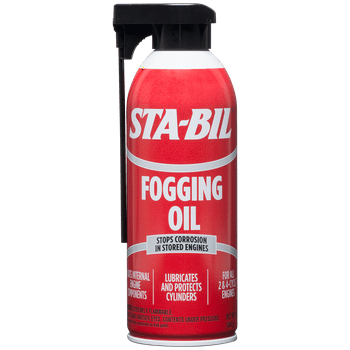 STA-BIL (22001) Fogging Oil - Stops Corrosion In Stored Engines - Lubricates And Protects Cylinders - Coats Internal Engine Components - For All 2 and 4 Cycle Engines, 12 oz.