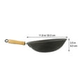 Chinese Cooking Wok Large Stir Frying Pan Round Bottom Wok Traditional