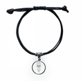 thumbnail image 1 of Career Cook Food Cooker Kitchen Clean UU Bracelet Leather Rope Wristband Black Jewelry, 1 of 3