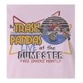 thumbnail image 2 of 9 Crowns Tees Trash Pandas Funny Racoon Concert Tee (Juniors Pink, 2XL), 2 of 3