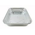 thumbnail image 4 of Handi-Foil of America 4 lb. Oblong Aluminum Foil Entrée/Dinner Take-Out Pan - Disposable Trays 50 Pack (pack of 50), 4 of 6