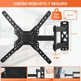 thumbnail image 2 of Soporte De Tv Monito Bloosom r Pantallas De 26 A 65 Pulgadas Máx 35kg, 2 of 4