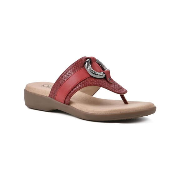 Cliffs by White Mountain Women's Benedict Thong Sandal