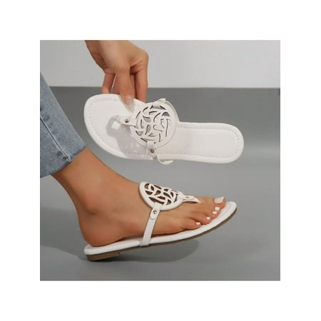 Women Sandals Walking Non-Slip Casual Summer Beach Shoes Slippers