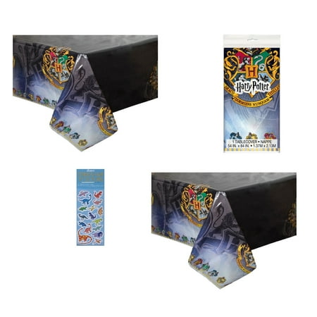 Unique Harry Potter Party Supplies Decoration with Esave Dinosaur Sticker Sheet, 6.7 oz,3 Pieces