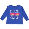 thumbnail image 3 of Inktastic Miami Florida Vacation Beach Trip Girls Long Sleeve Toddler T-Shirt, 3 of 5